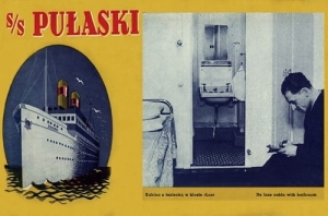 S/S Pułaski kabina kl. Lux -Reprodukcja 4174