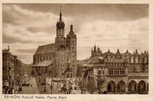 Kraków Kościół Panny Marii - Reprodukcja 1475