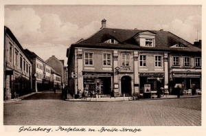 Zielona Góra Plac Pocztowy - Reprodukcja 1170