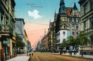 Katowice Grundmannstrasse -Reprodukcja 3590