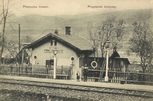 Piwniczna Przystanek Kolejowy - Reprodukcja 4869