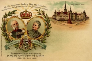 Albert Król Saxoni - Reprodukcja 196