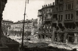 Warszawa Krakowskie Przedmieście -Reprodukcja 3194