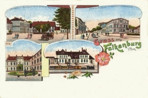 Złocieniec widoki - Reprodukcja 16162