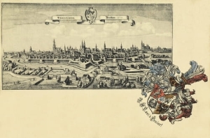 Wrocław Breslau panorama - Reprodukcja 4267