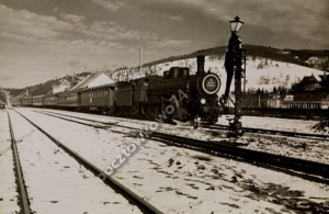 Wisła rajdowy pociąg narciarski - Reprodukcja 2314