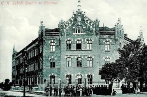 Krosno Szkoła - Reprodukcja 15954