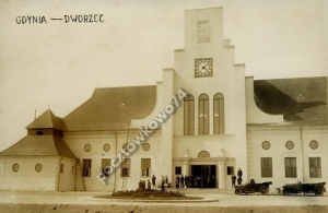 Gdynia Dworzec kolejowy - Reprodukcja 3337