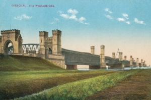 Tczew Dirschau mosty - Reprodukcja 4360