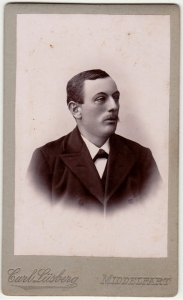 CDV Fotografia kartonik tekturka 141/55