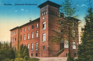 Tczew Dirschau szpital - Reprodukcja 4365