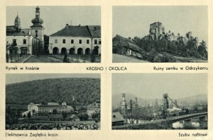 Krosno widokowa - Reprodukcja 15974