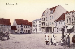 Złocieniec Rynek - Reprodukcja 16126