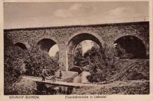 Runowo Pomorskie Most Kolejowy - Reprodukcja 995