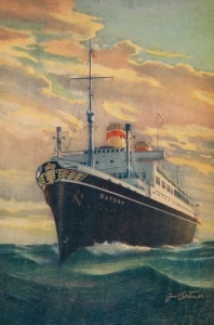 Statek BATORY -Reprodukcja 3970