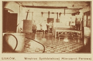Lisków Mleczarnia parowa -Reprodukcja 5044