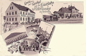 Grodziec Dworzec widoki - Reprodukcja 15806