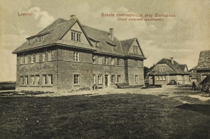 Lisków Szkoła Rzemieślnicza -Reprodukcja 5038