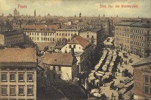 Poznań Wronkerplatz  -Reprodukcja 15258