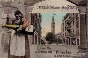 Zielona Góra Grunberg - Reprodukcja 1190