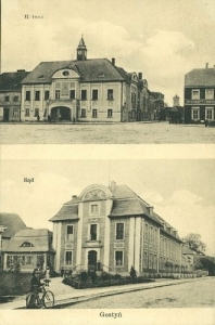 Gostyń Ratusz i Sąd -Reprodukcja 5114