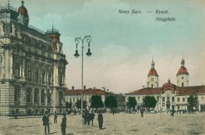 Nowy Sącz Rynek - Reprodukcja 4864
