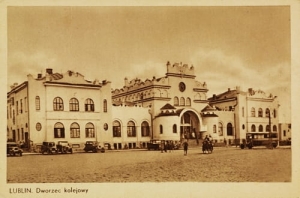 Lublin Dworzec Kolejowy - Reprodukcja 1284