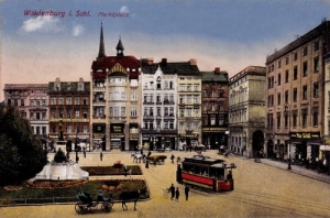 Wałbrzych Rynek - Reprodukcja 1757