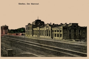 Siedlce Dworzec kolejowy - Reprodukcja 1799