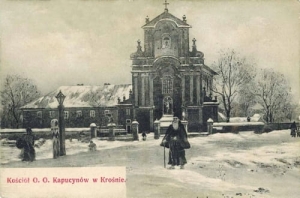 Krosno Kościół - Reprodukcja 15959