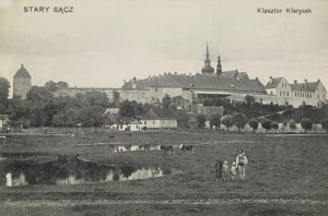 Stary Sącz Klasztor Klarysek - Reprodukcja 4806
