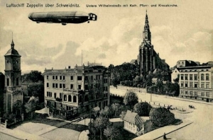Świdnica Wilhelmstrasse - Reprodukcja 1873