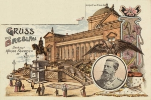 Wrocław Breslau litografia - Reprodukcja 4269