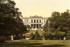 Międzyzdroje dom zdrojowy 1890r-Reprodukcja 4382