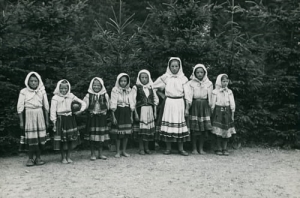 Komańcza stroje łemkowskie - Reprodukcja 3834