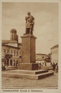Stanisławów Pomnik Mickiewicza -Reprodukcja 4676