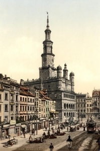 Poznań Rynek Ratusz 1890r-Reprodukcja 4396