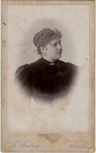 CDV Fotografia Kartonik Tekturka 1602