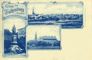 Złocieniec widoki - Reprodukcja 16161