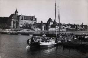 Malbork Zamek panorama - Reprodukcja 4317