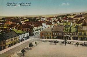 Nowy Sącz Panorama - Reprodukcja 4830