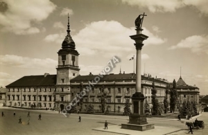 Warszawa Plac Zamkowy -Reprodukcja 3135