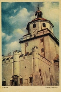 Lublin Brama Krakowska - Reprodukcja 1322