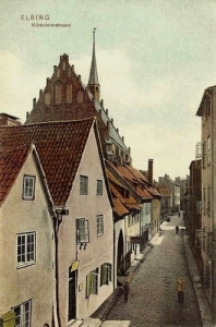 Elbląg Kurschenerstrase - Reprodukcja 1595