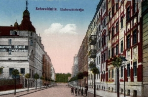 Świdnica Glubrechtstrasse - Reprodukcja 1865