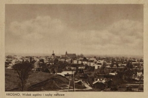 Krosno panorama - Reprodukcja 15963