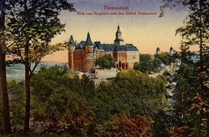 Wałbrzych Zamek Książ - Reprodukcja 1784