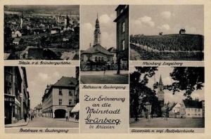 Zielona Góra Widoki - Reprodukcja 1192