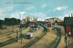 Tczew dworzec kolejowy - Reprodukcja 4359