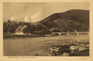 Piwniczna widok na Kicarz -Reprodukcja 4928